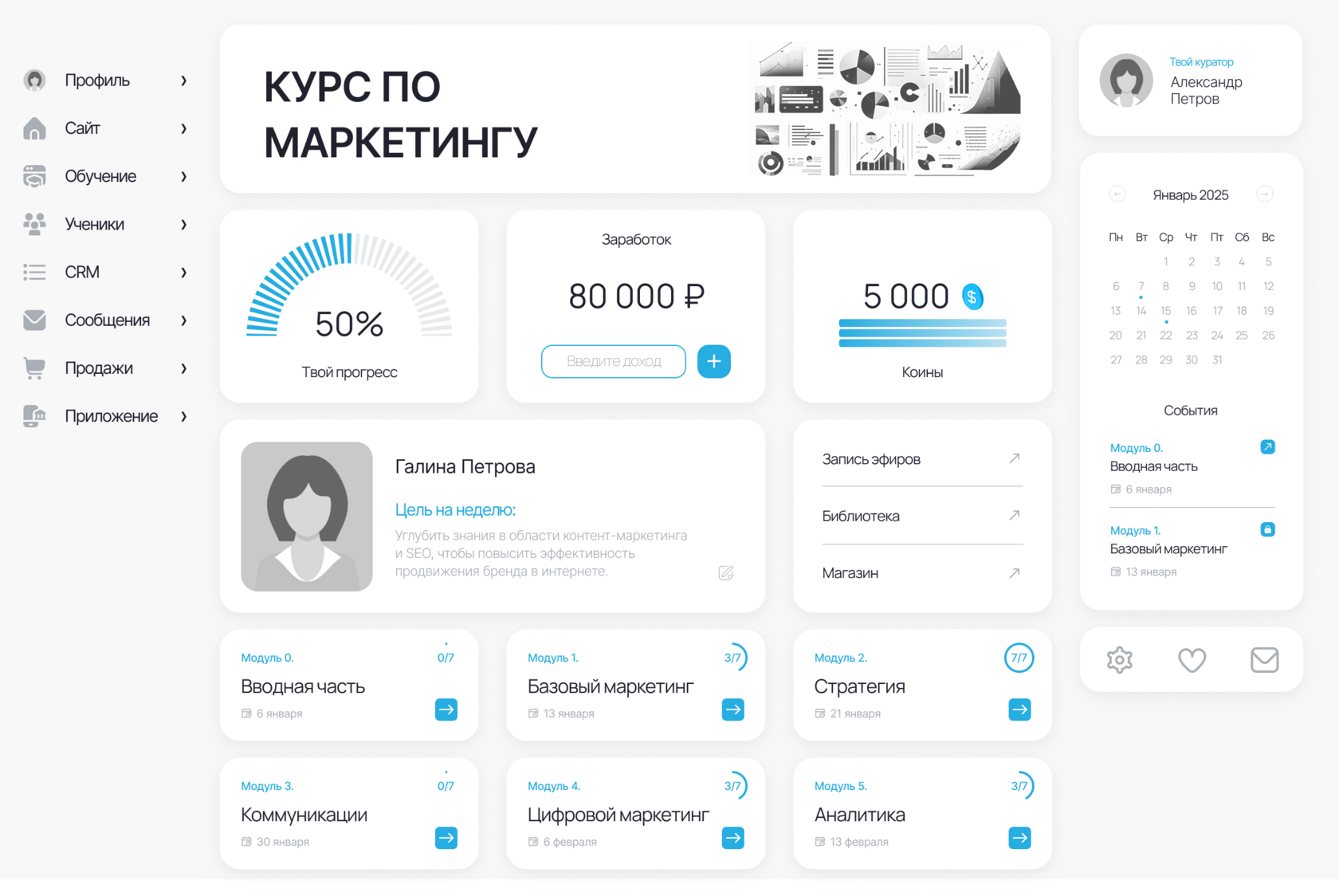 Курс маркетинг